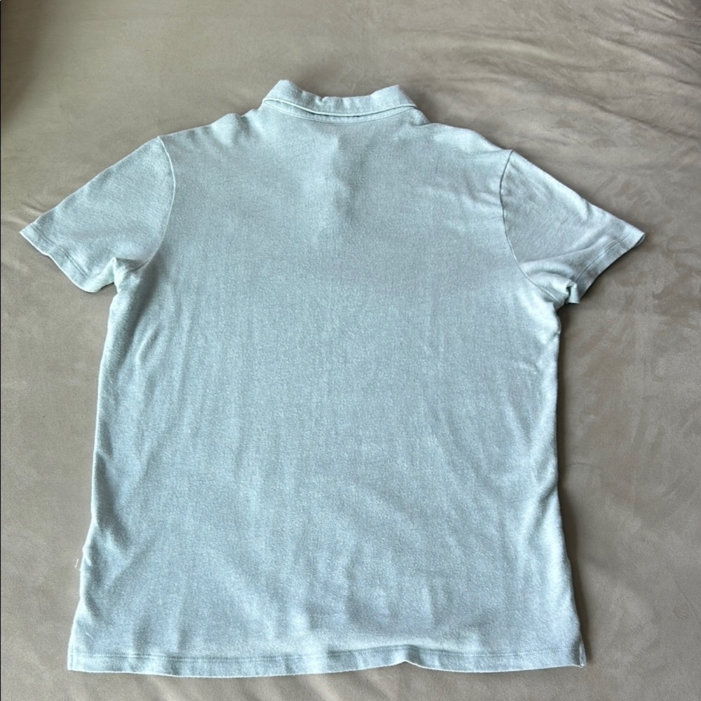 Robert Barakett Soft Blue Polo Shirt (Medium) - Picture 3 of 4
